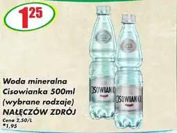 Sezamek Woda mineralna cisowianka nałęczów zdrój oferta