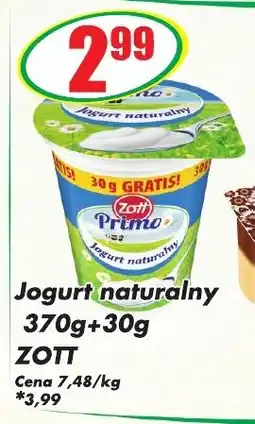 Sezamek Jogurt naturalny zott oferta