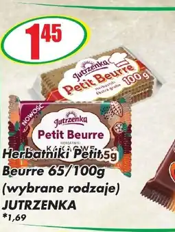 Sezamek Herbatniki petit beurre jutrzenka oferta
