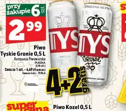 Topaz Piwo Tyskie Gronie oferta