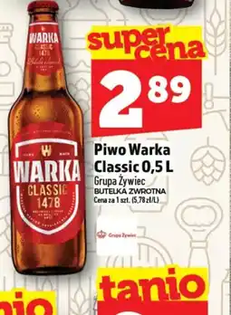 Topaz Piwo Warka Classic oferta