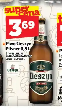 Topaz Piwo Cieszyn Pilsner oferta