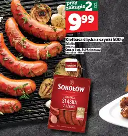 Topaz Kiełbasa śląska z szynki oferta
