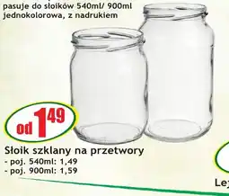 Sezamek Słoik szklany na przetwory oferta