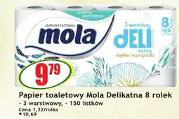 Sezamek Papier toaletowy Mola Delikatna oferta