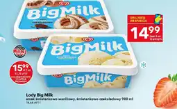 Lewiatan Lody Big Milk śmietankowo waniliowy, śmietankowo czekoladowy oferta