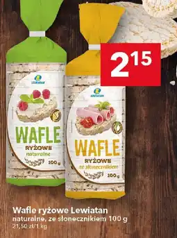 Lewiatan Wafle ryżowe Lewiatan ze słonecznikiem oferta
