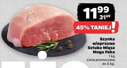 Netto Szynka wieprzowa Sztuka Mięsa Mega Paka oferta