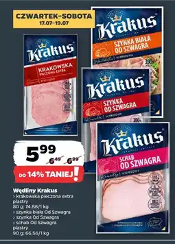 Netto Krakowska pieczona extra Krakus oferta
