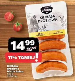 Netto Kiełbasa drobiowa Mistrz Rohus oferta