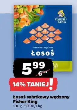 Netto Łosoś sałatkowy wędzony Fisher King oferta
