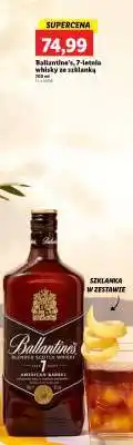 Lidl Ballantine's, 7-letnia whisky ze szklanką oferta