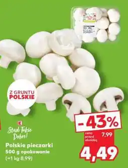 Kaufland Polskie pieczarki 500 g opakowanie oferta