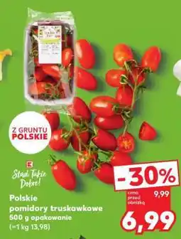 Kaufland Polskie pomidory truskawkowe 500 g opakowanie oferta