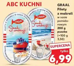 Kaufland GRAAL Filety z makreli w sosie pomidorowym oferta