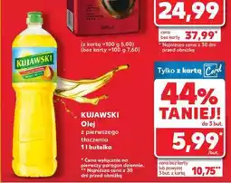 Kaufland KUJAWSKI Olej z pierwszego tłoczenia 1 l butelka oferta