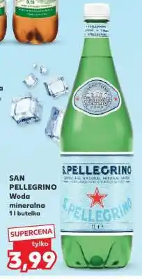 Kaufland SAN PELLEGRINO Woda mineralna 1 l butelka oferta