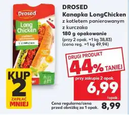 Kaufland DROSED Kanapka LongChicken oferta
