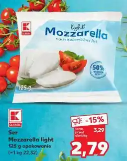 Kaufland Ser Mozzarella light oferta