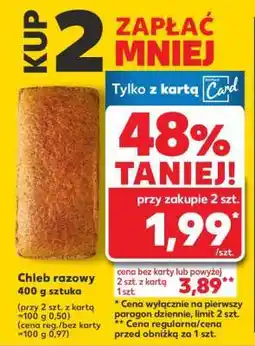 Kaufland Chleb razowy oferta
