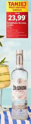 Lidl ŻOŁĄDKOWA DE LUXE Wódka oferta