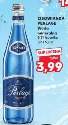 Kaufland Cisowianka Perlage oferta