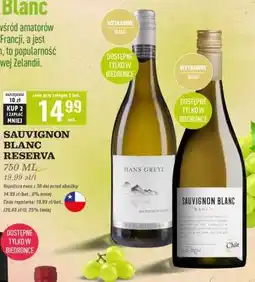 Biedronka SAUVIGNON BLANC RESERVA oferta