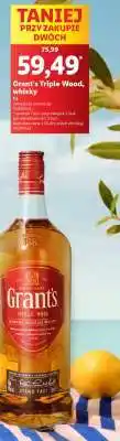 Lidl GRANT'S TRIPLE WOOD Whisky oferta