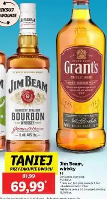 Lidl Jim Beam, whisky 1 l oferta