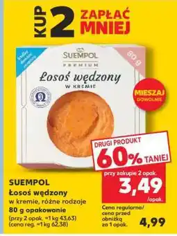 Kaufland SUEMPOL Łosoś wędzony w kremie, różne rodzaje oferta