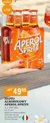 Biedronka NAPÓJ ALKOHOLOWY APEROL SPRITZ 4 x 200 ML oferta