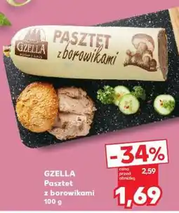 Kaufland GZELLA Pasztet z borowikami 100 g oferta