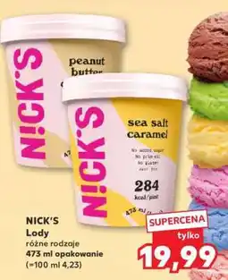 Kaufland NICK’S Lody oferta