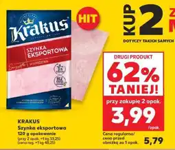 Kaufland KRAKUS Szynka eksportowa oferta