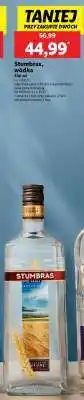Lidl STUMBRAS wódka oferta