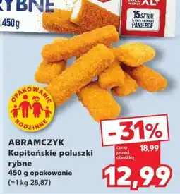 Kaufland ABRAMCZYK Kapitańskie paluszki rybne oferta