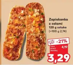 Kaufland Zapiekanka z salami oferta