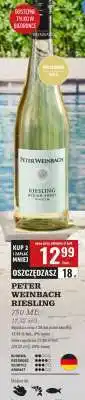 Biedronka PETER WEINBACH RIESLING oferta