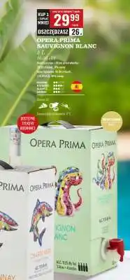 Biedronka OPERA PRIMA SAUVIGNON BLANC 3 L oferta