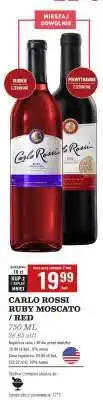 Biedronka CARLO ROSSI RUBY MOSCATO / RED oferta