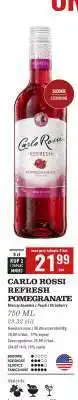 Biedronka CARLO ROSSI REFRESH POMEGRANATE oferta