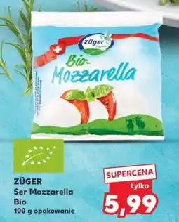 Kaufland ZÜGER Ser Mozzarella Bio oferta