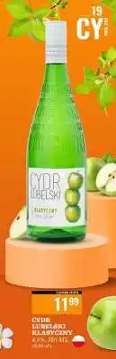 Biedronka Cydr Lubelski Klasyczny oferta