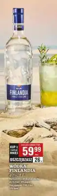 Biedronka WÓDKA FINLANDIA 40% 1 L oferta