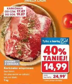 Kaufland Karkówka wieprzowa oferta