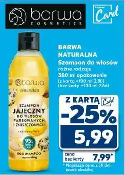 Kaufland BARWA NATURALNA Szampon do włosów oferta