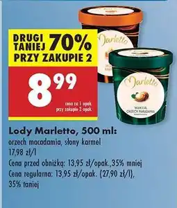 Biedronka Lody Marletto, 500 ml oferta