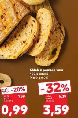 Kaufland Chleb z pomidorami 400 g sztuka oferta