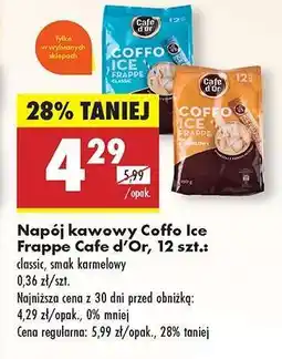 Biedronka Napój kawowy Coffo Ice Frappe Cafe d’Or, 12 szt oferta