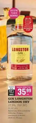 Biedronka GIN LONGSTON LONDON DRY oferta